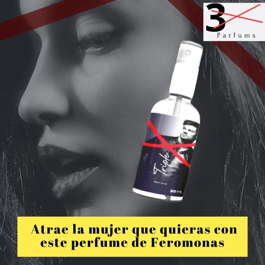 PERFUME TRIPLE X FEROMONAS 30 ML - “ Diseñado para atraer a las mujeres 😈🔥”